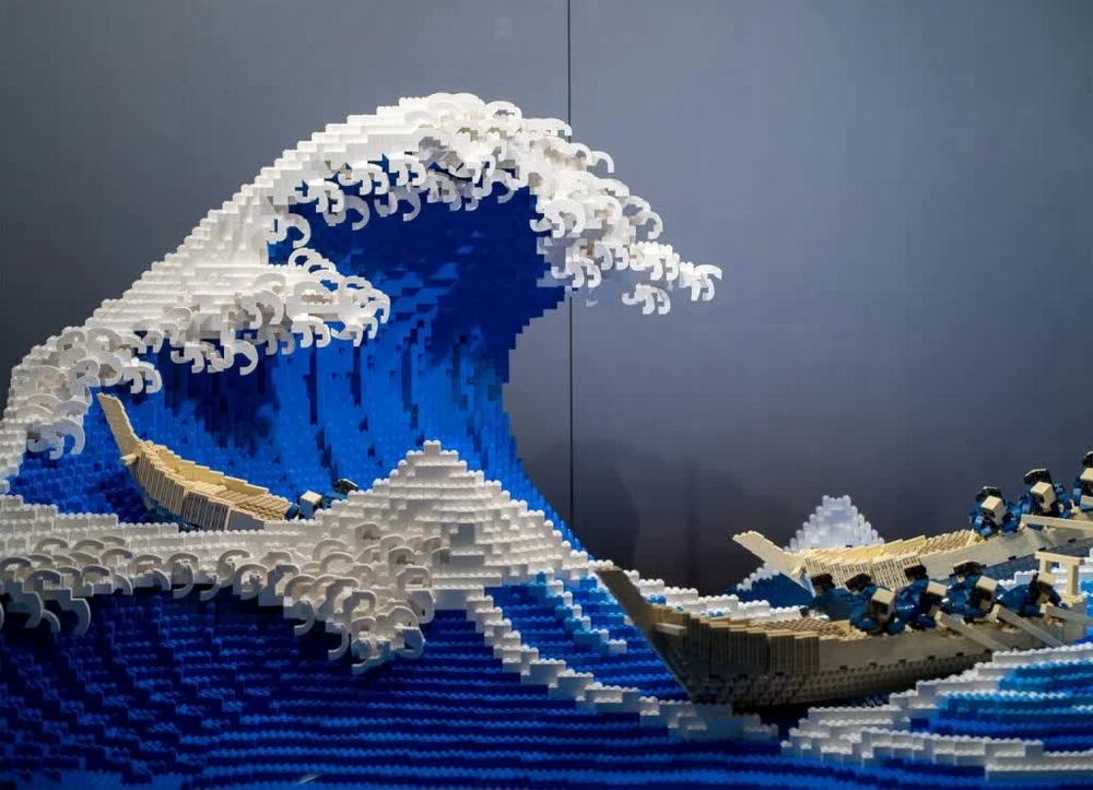 LEGO Hokusai